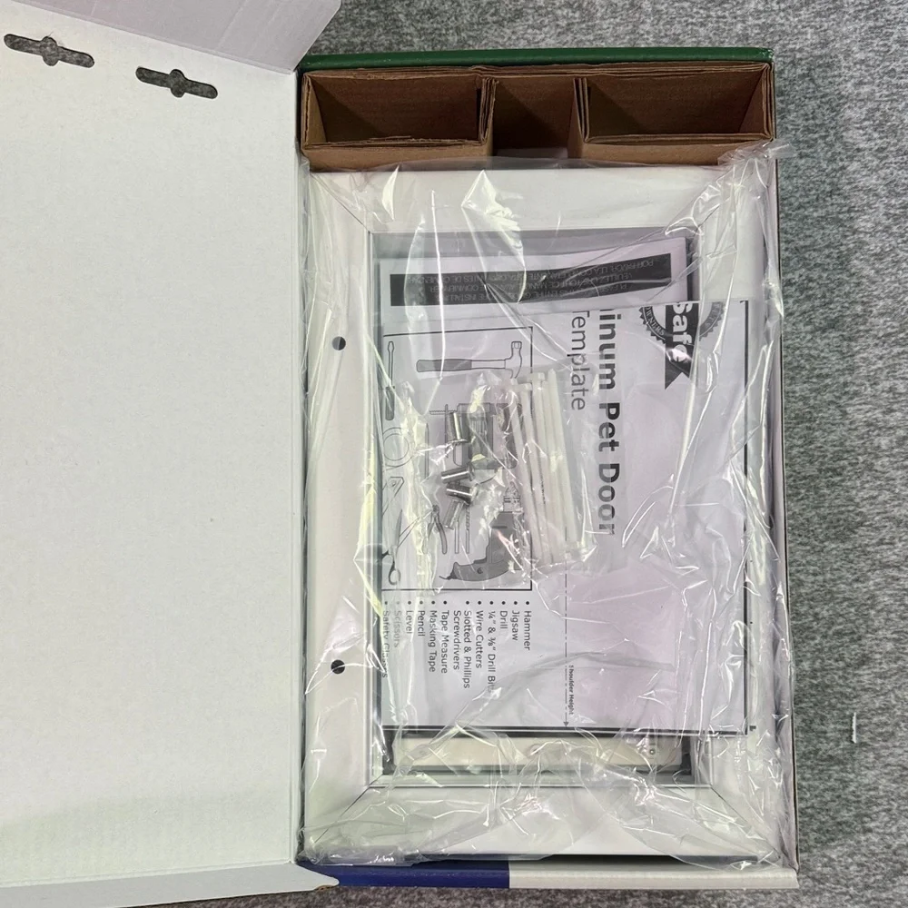PetSafe Aluminum Pet Door with Soft Flap NWT